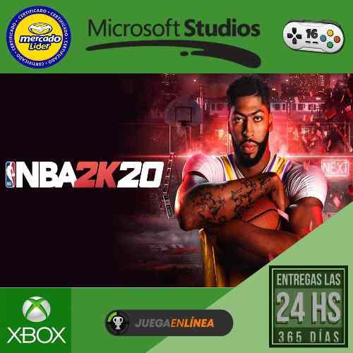 Nba 2k20 Standard Edition - Xbox One - Modo Local + En Linea