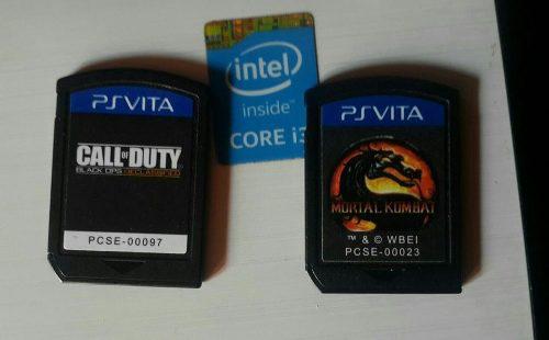 Call Of Duty Black Ops, Mortal Kombat 9 Ps Vita Playstation