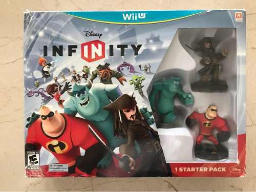 Disney Infinity Wii U Starter Pack Nuevo! Sin Disco