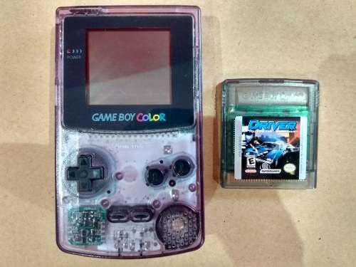 Game Boy Color Transparente + 1 Juego Excelente Estado!!!