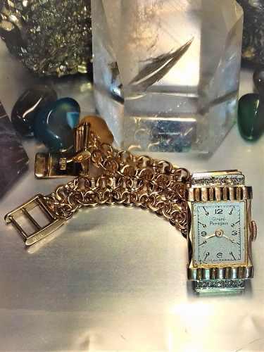 Reloj Antiguo Mujer Girard Perregaux Oro18k Diaman