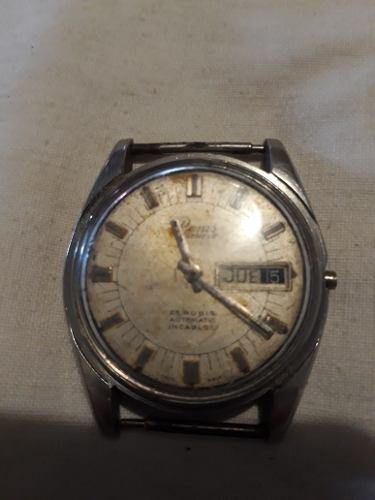 Reloj Antiguo Renis Suizo Automatico Funciona Falta Corona