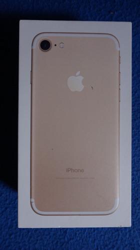 iPhone 7 Gold 128 Gb Impecable 4 Fundas