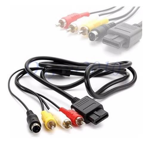 Cable Adaptador S Video P N64 Super Nintendo - Mejor Imagen