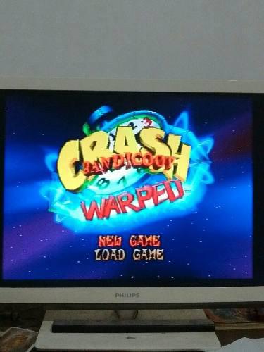 Juegos Ps1 Ps3 Crash Bandicoot Warped Original + Portada 3d