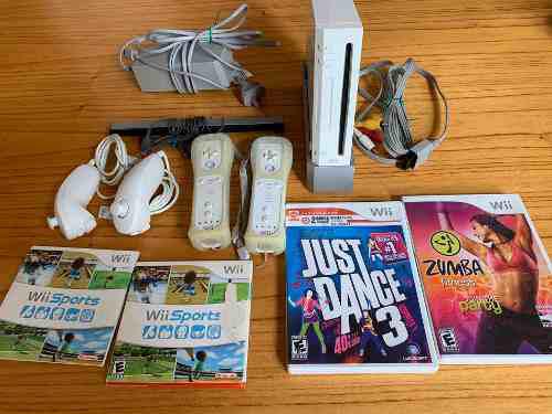 Nintendo Wii Completa Con Juegos