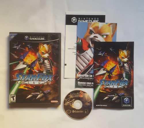 Star Fox Assault Juego Nintendo Gamecube Completo