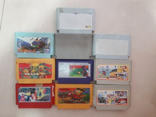 Cassettes Family Con Estuche X10 Juegos