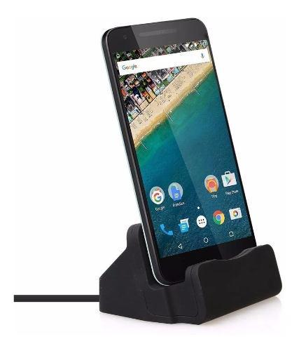 Base Dock Cargador Usb Tipo C Samsung S8 Nexus 5x 6p Mate 9