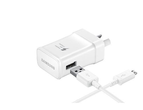 Cargador Samsung Pared Fast Charge + Cable Tipo C S8 S9 S10