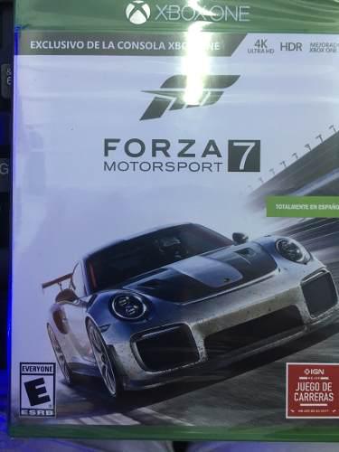 Juego Forza Motorsport 7 Nuevo Cerrado Original Xbox One