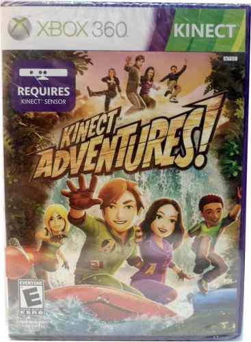 Juego Kinect Adventures Xbox 360 Fisico (5 En 1) Para Sensor