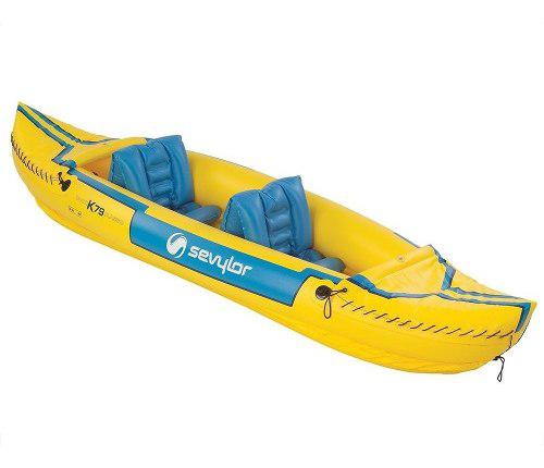 Kayak Bote Inflable Sevylor Tahiti Doble Canoa 2 Personas