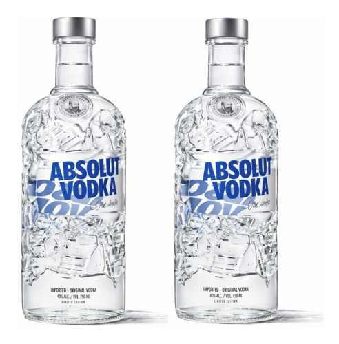 Absolut Comeback- Edicion Limitada Unicos En El Pais X 2 Bot