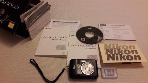 Cámara Nikon Coolpix L16 - 7.1 Megapixels + Sd 2 Gb