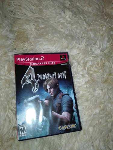 Juego Resident Evil 4 Original,para Ps2.