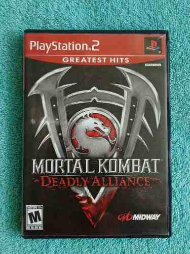 Juegos Ps2 Mortal Kombat 5 Deadly Alliance Original