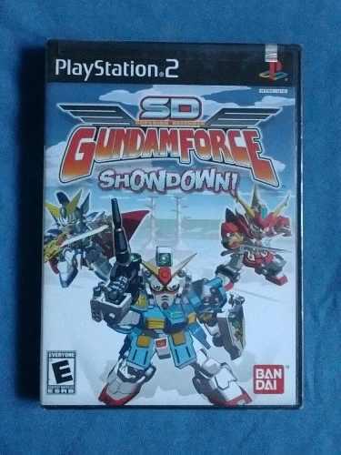 Juegos Ps2 Sd Gundam Force Showdown Original