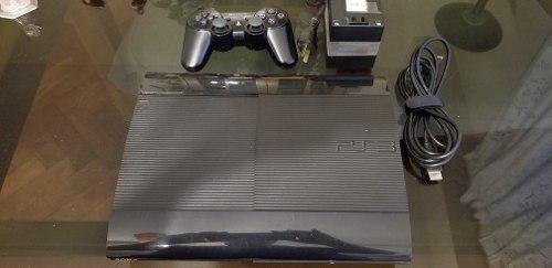 Consola Playstation Ps3 + Control + Transformador + 8 Juegos