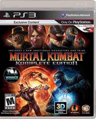 Mortal Kombat 9 Ps3 Español Komplete Edition Tenelo Ahora!!