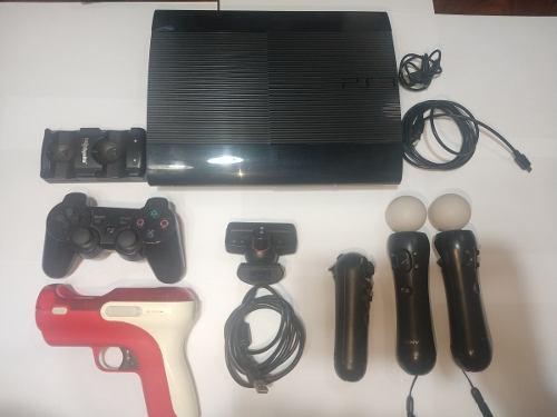Playstation 3 + 11 Juegos Originales + Accesorios Originales