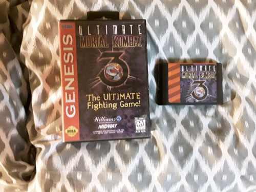 Juego Mortal Kombat 3 Ultimate Sega Con Caja