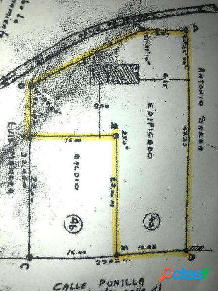 ATENCION INVERSIONISTAS,LOTE PARA EDIFICIOS,COMPLEJO Y MAS