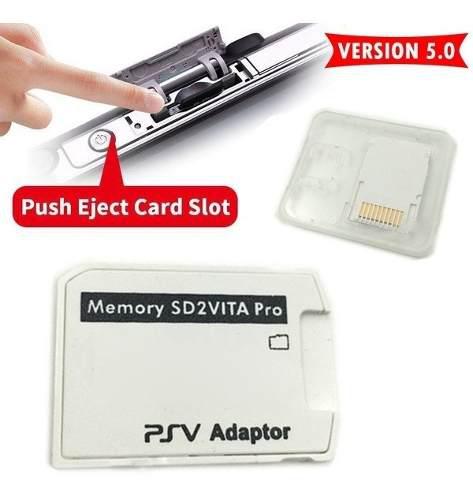 Adaptador Sd2vita Memoria Micro Sd 5.0 A Ps Vita 1000 2000