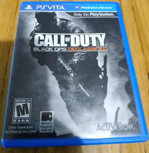 Call Of Duty Black Ops Desclasified P Vita, Completo En Caja
