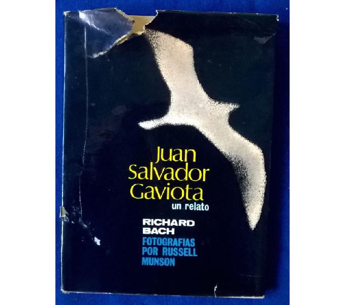 Juan Salvador Gaviota, libro tapa dura, buen estado, 1974.