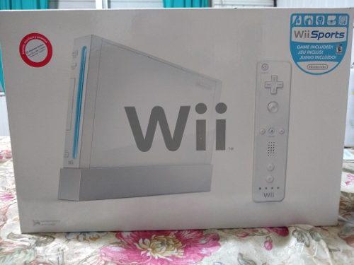 Nintendo Wii Nueva! (caja Con Humedad)
