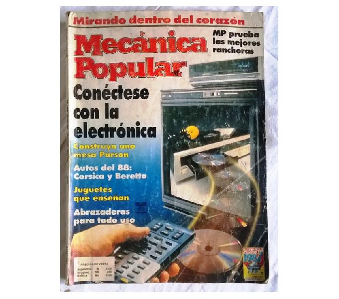 Revista Mecánica Popular, ejemplar de Marzo de 1987,