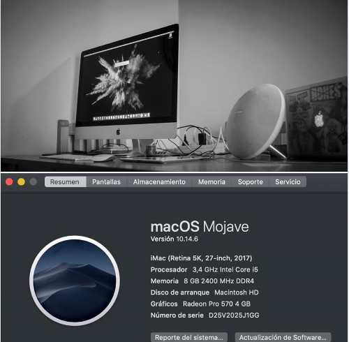 iMac 27 5k 2017 I5