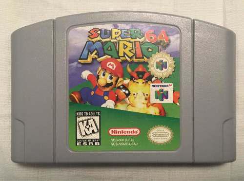 Juego Cartucho Original Súper Mario 64 Nintendo 64