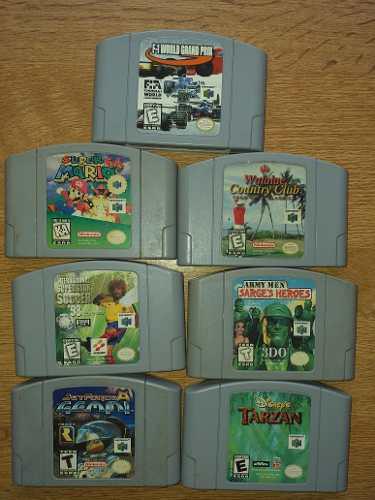 Lote De Juegos Nintendo64