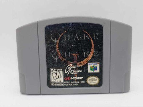 Quake Juego Nintendo 64 Buen Estado