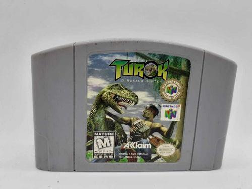 Turok Dinosaur Hunter Juego Nintendo 64 Buen Estado