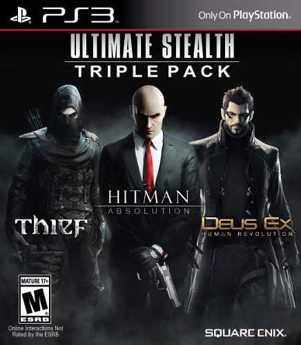 Ultimate Stealth Triple Pack Ps3 Digital || Pack De 3 Juegos