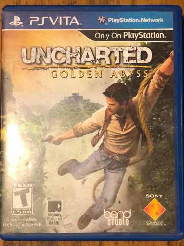 Ps Vita - Juegos Fisico - Uncharted Golden Abyss