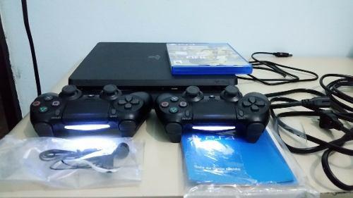 Ps4, 2 Controles, 5 Juegos,hdmi, 1tb De Memoria,como Nueva