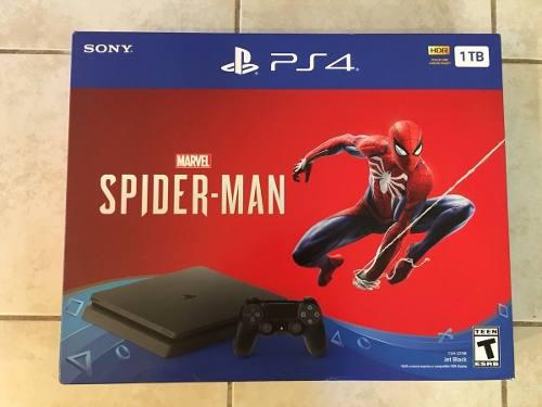 Sony Playstation 4 Slim 1tb, Spiderman Limited Edition