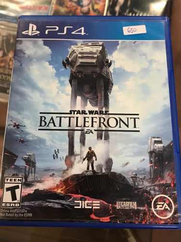 Star Wars Battlefront Para Ps4