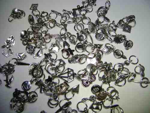 200 Hair Rings Aros Para Pelo Trenzas Argollitas Dijes Mayor