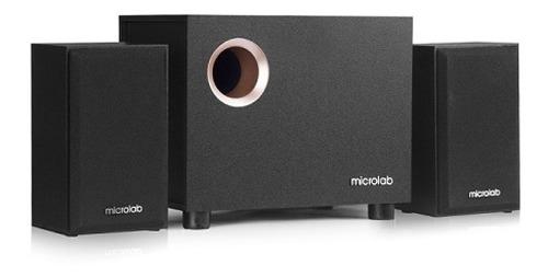 Parlantes Multimedia 2.1 Microlab M105 3.5mm 2rca Small Size