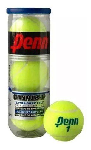 Tubo Penn Tenis 3 Pelotitas Championship Pelotas Sello Azul