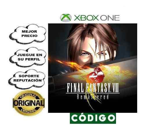 Final Fantasy Viii Remastered - Código 25 Dígitos - Xbox