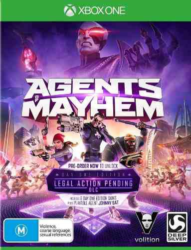 Juego Fisico Original Xbox One Agents Of Mayhem