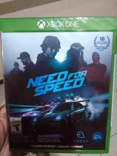 Need For Speed Xbox One Original Juego Físico Excelente