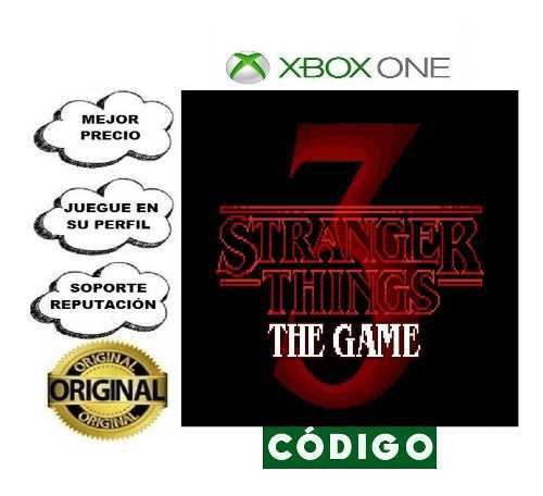Stranger Things 3: El Juego - Código 25 Dígitos - Xbox One