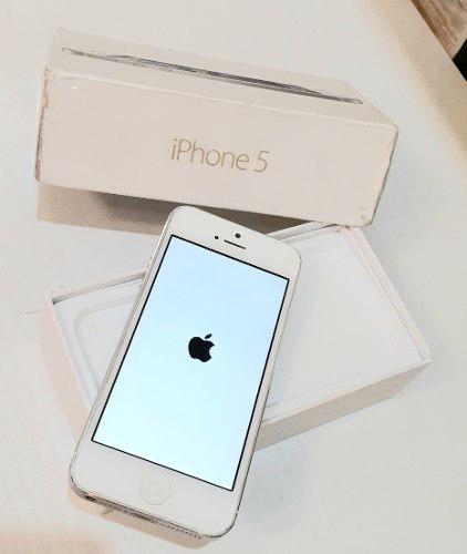 iPhone 5 32gb Color Plata Sin Accesorios, Bateria Re Baja